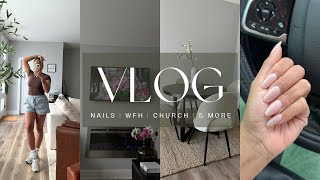 WEEKLY VLOG | Gel X Nails, Creating Content, Church &amp; more | Faceovermatter