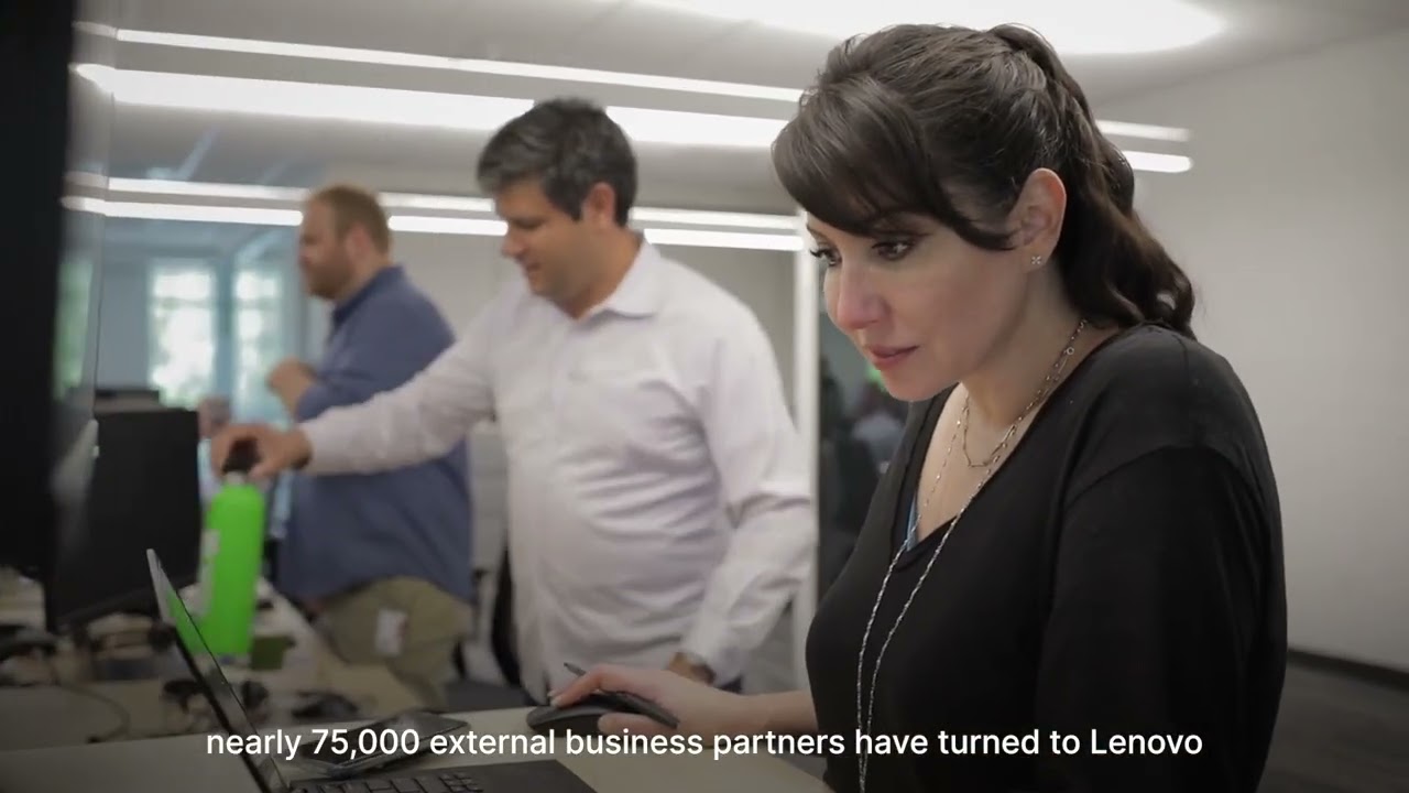Lenovo, Qlik Video Thumbnail