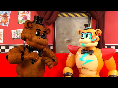 Originals meet Glamrocks [FNAF/Blender]