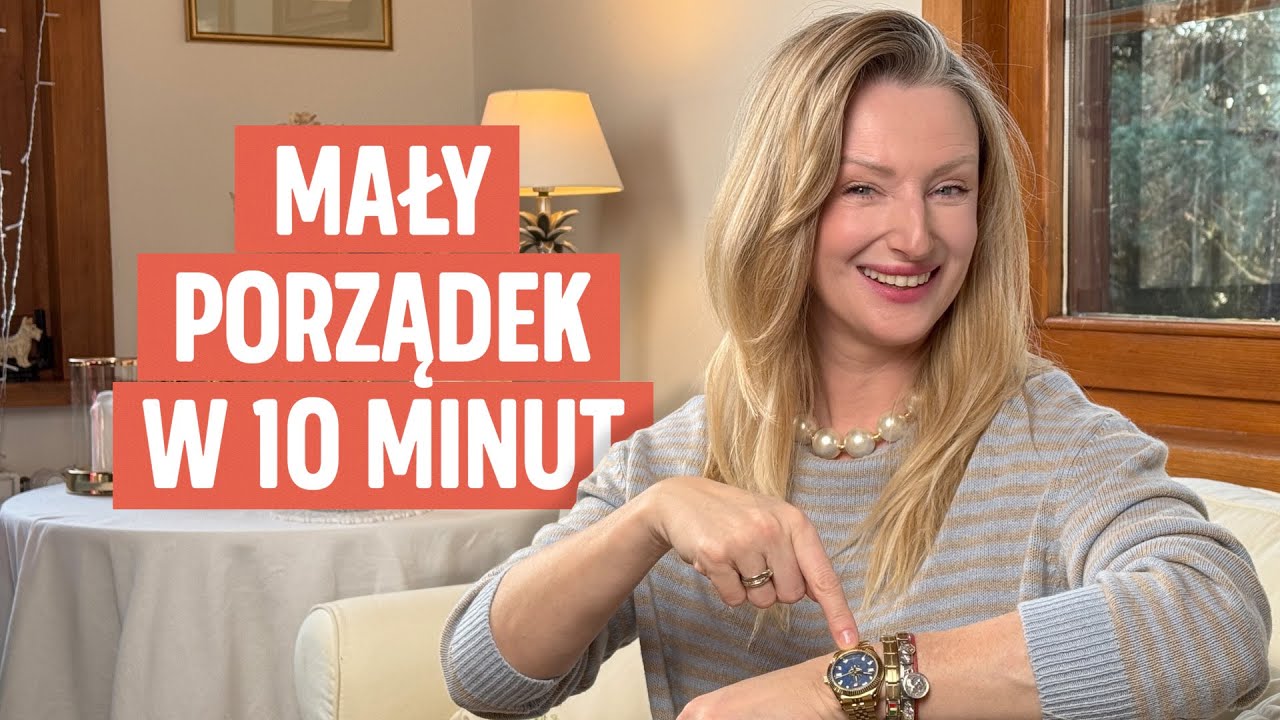 Porządki w 10 minut - za co wziąć się najpierw - sprawdzone pomysły | Ula Pedantula #492