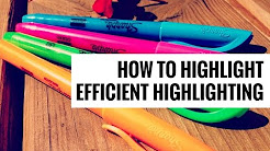 How to Highlight // Efficient Highlighting