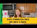 Diy rice a roni parmesan riceeasy pantry recipehomemade rice a roni