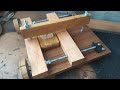 Production of a vice for gluing small parts, DIY