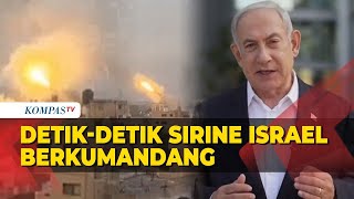 Sirine Israel Berkumandang usai Hujan Roket dari Militan Palestina