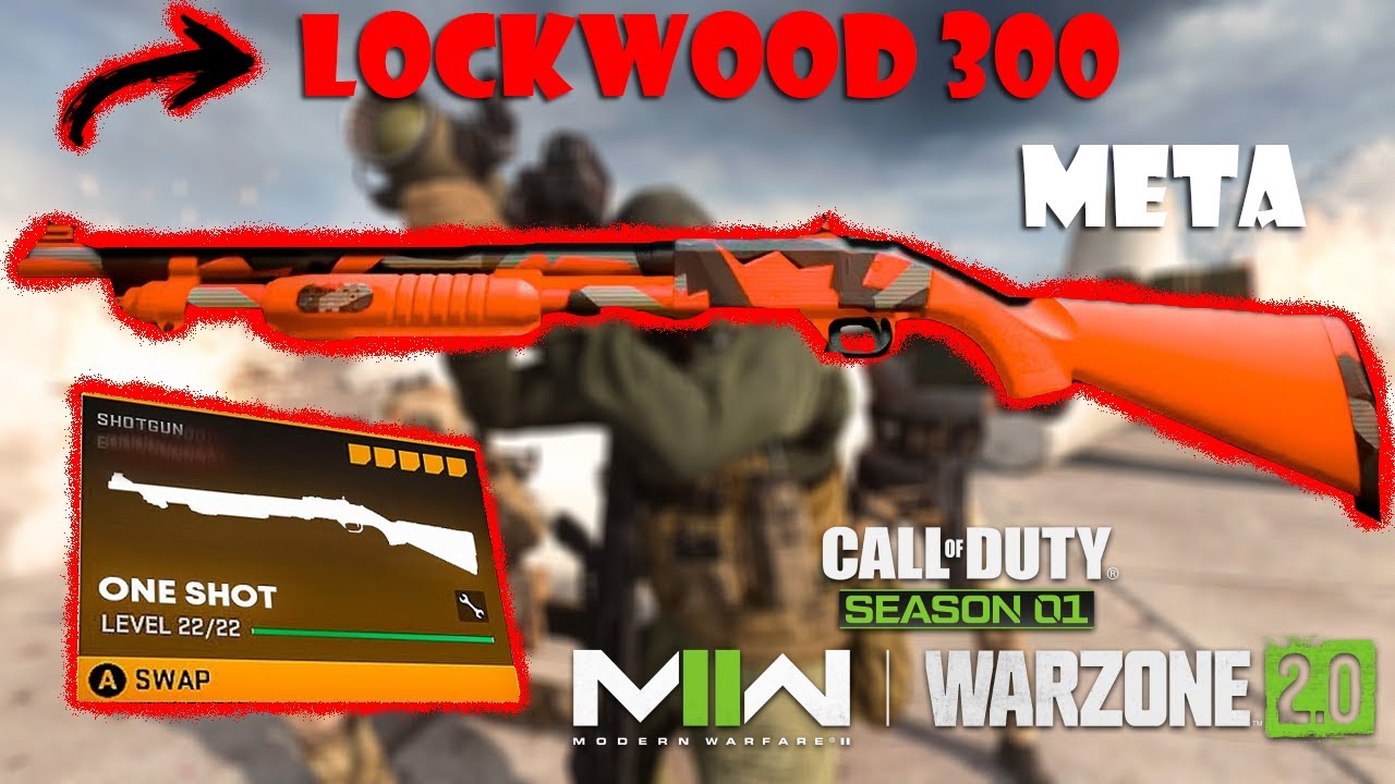 DELETA COM 1 TIRO! QUEBRARAM O WARZONE 2! MELHOR CLASSE LOCKWOOD 300 WARZONE  2 