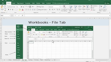 2b) the file tab (backstage view) (0:47)