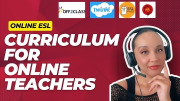 ONLINE CURRICULUM FOR ONLINE ESL TEACHERS- TEACH ENGLISH ONLINE WITH EASE!