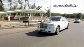 Свадебный кортеж в Алматы. Rolls-Royce Phantom, Maybach s63, www.astudio.kz