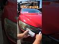 スプレーシュッと 黄ばみがビショビショ オレンジの悪魔 #car #automobile #ヘッドライト磨き