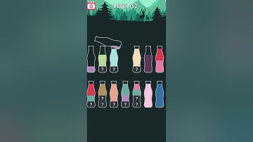 water sort puzzle -sort color puzzle game level 152