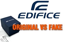 Casio Edifice - Original vs Fake или Как отличить копию от оригинала