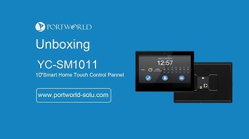 Unboxing YC-SM1011 Smart Home Touch Control Panel