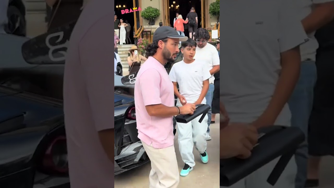 Laurent Billionnaire à Monaco dans sa Ferrari ! 🥰