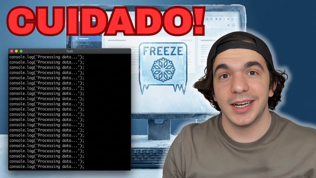 Console log pode TRAVAR a sua aplicação (explicação)