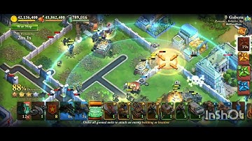 Mortar Destroy 3d base(104-220-243) 1min46s in WW #bhg #mortar #dominations 