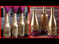 100 Outstanding Glitter Wine Bottles Decorations Ideas