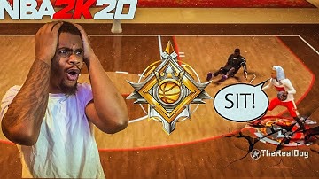 LEGEND 99 OVERALL 2-WAY SLASHING PLAYMAKER goes to MyPark in NBA 2K20 and this happend...