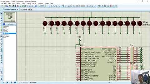 Điều khiển led bằng nút nhấn sử dụng PIC16F887