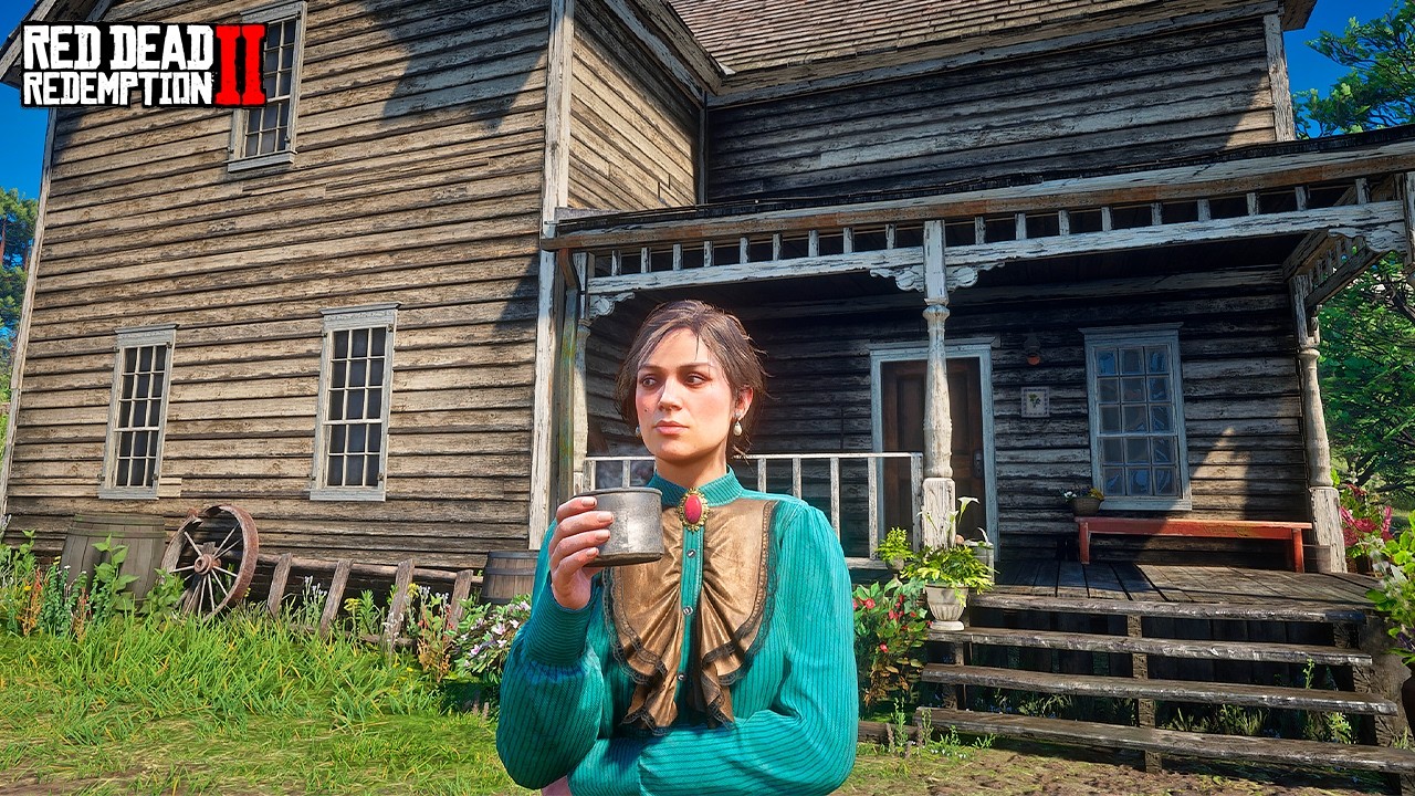 Exploring the House Where We First Meet Mary Linton | RDR2 - YouTube