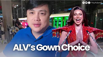 “WE PICKED THE RED GOWN FOR EMMA DURING PRELIMS!” - ALV 