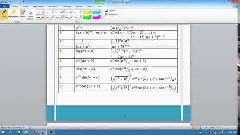 Nth order Derivative of some standard function - Problem solving