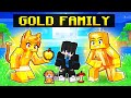 Adopted by the GOLD FAMILY in Minecraft! (Hindi)