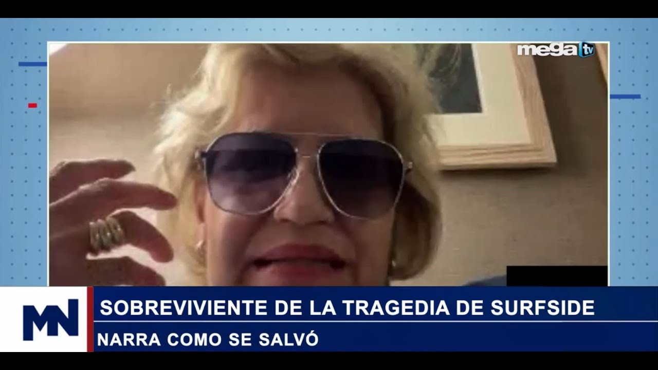 Sobreviviente de la tragedia de Surfside narra como se salvó