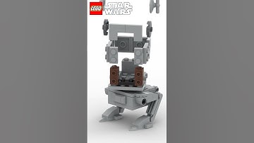 LEGO Star Wars AT-ST Walker Virtual Build #shorts #legoshorts #legos