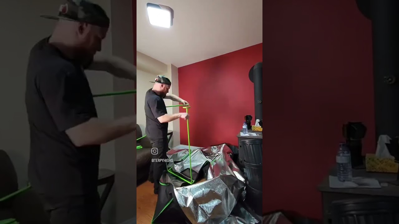 VIVOSUN 2x4 Grow tent complete take down! Terpy Highs
