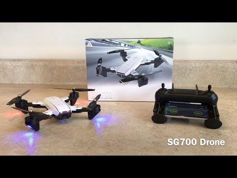 Tilpasning Elendig håber SG700 Drone Review - YouTube