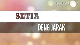 Lirik Lagu Setia Deng Jarak - Gombal Hiphop x T-SIX