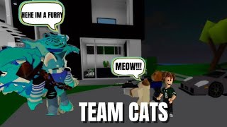 Roblox Team Cats PT.1 Brookhaven 🏡RP (MEMES) #ytvideo #roblox #highlights #subs #fypシ#viralvideos
