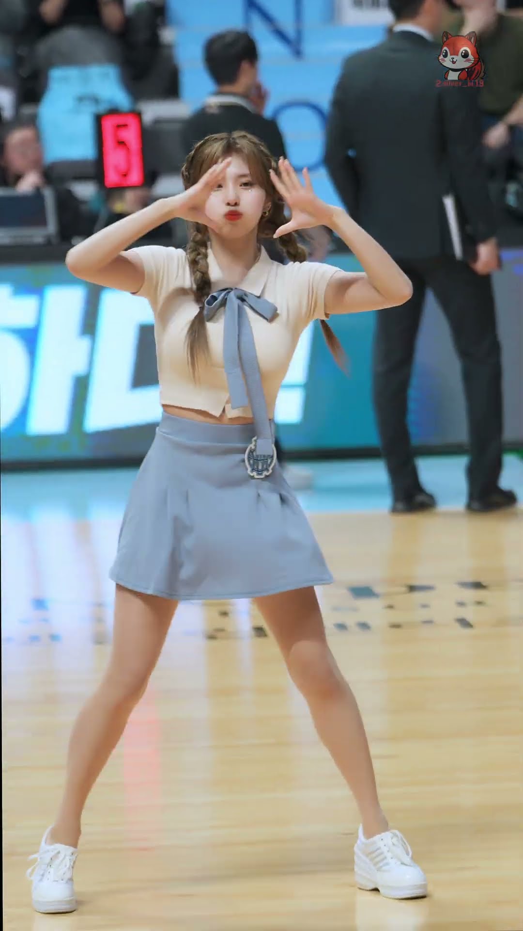 말괄량이 전은비 'Bubble' 댄스 직캠 #전은비 #치어리더 #고양소노스카이거너스