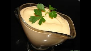 Вегетарианский Домашний Майонез - Быстро и Просто!/Vegetarian homemade Mayonnaise-fast and easy!