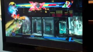 UMVC3 Firebrand hard tag to Zero's Lightning Loop