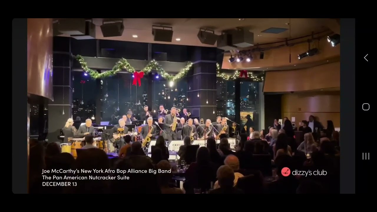 Pan-American Nutcracker Suite - Andrew Gould, Dizzy's NYC 12/13/23