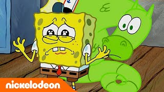 SpongeBob | Kuda Laut SpongeBob Menghancurkan Krusty Krab | Nickelodeon Bahasa