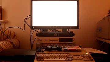 Amiga 500 on tv w/o flickerfixer or scandoubler