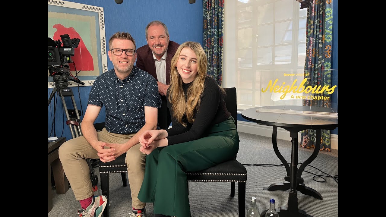 Neighbours interview – Alan Fletcher (Karl Kennedy) & Georgie Stone (Mackenzie Hargreaves), Sep 2023