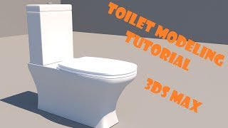 3ds Max Modeling Tutorial - Toilet