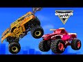 Monster Jam Monster Trucks Grave Digger - High Speed Jumps | Coffin Dance Song - COVER