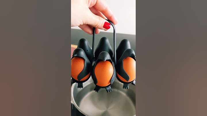 Boiling your eggs in the smart gadget 🧡