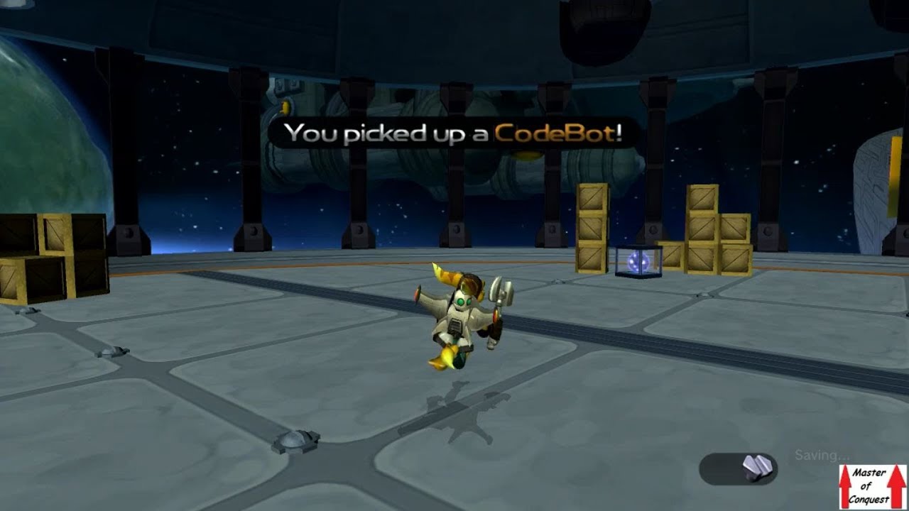 Ratchet & Clank HD Walkthrough Part 41 CodeBot and Another Gold Bolt