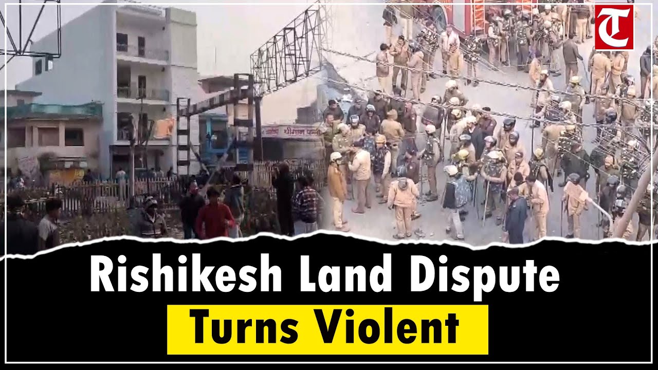Rishikesh Forest Land Lease Case: Locals Clash With Police During Investigation
