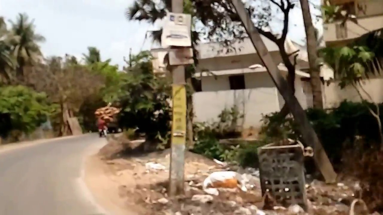 Paluru Village on Palakoderu to Attili Road as on 04.04.2018-West Godavari District-AP-India