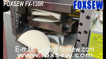Automatic Wide Round Velcro Cutting Machine