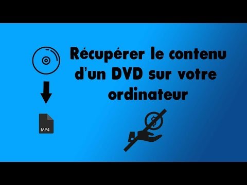 Vidéo: Comment Récupérer Un Dvd Effacé