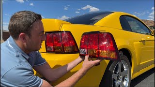 LMR Ambers unbox and review: LMR vs Authentic 99/01 Cobra tail lights with @justin.c_svt 