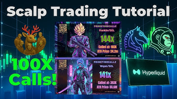 Scalp Trading Tutorial for Hyperliquid | Copy Trade Profitable Wallets | Solana 100X Meme Coin Calls