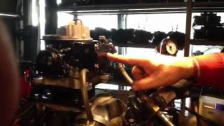 Two barrel boat Holley.